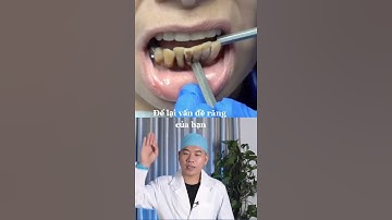 Tác hại của vôi răng I Nha Khoa Smile HT #shorts