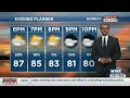 Andrew's Monday morning forecast 7.17