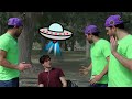 Alien cloning prank triplets freak out strangers