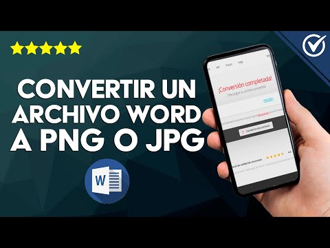 Cómo Convertir un Archivo Word a Imagen PNG o JPG Sin Programas - Conversores