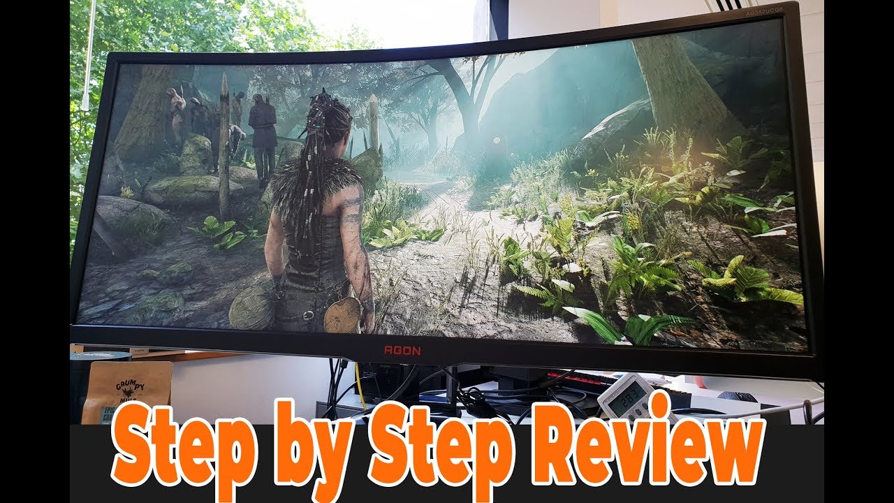 AOC AG352UCG6 Step by Step Review 