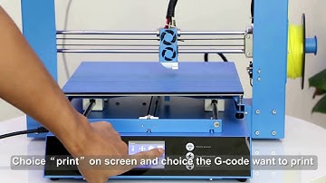JGMaker A1 3D Printer Assembling Tutorial video