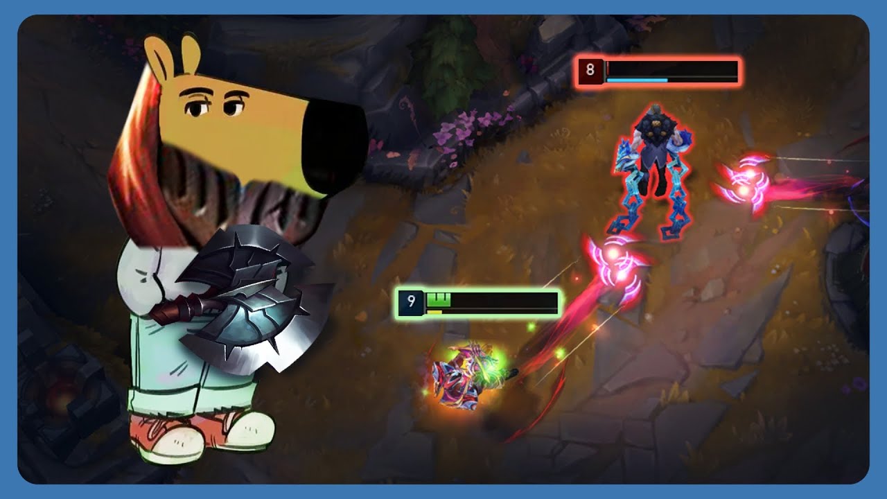 Chill흑의 양날 도끼 제드