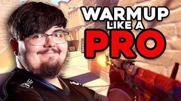 the BEST WAY to WARMUP in CS2