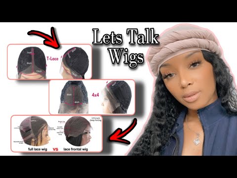 What Is The Difference Between A T-Part,Closure,Full Lace,Frontal & 360 Wig  | Pictures Included - Youtube