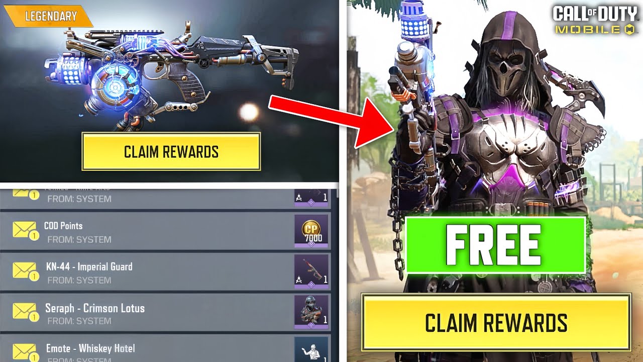 NEW* FREE Legendary Gun Skin (Permanent) + Test Server Update + 2 New  Redeem Codes in COD Mobile! 