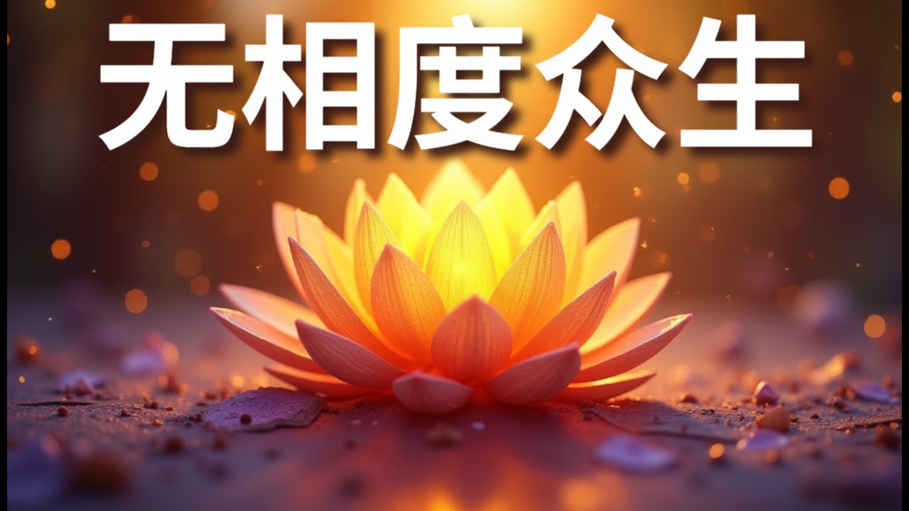 学佛精髓：无相度众生，功德无量！【金刚经智慧】放下执念，成就圆满人生！