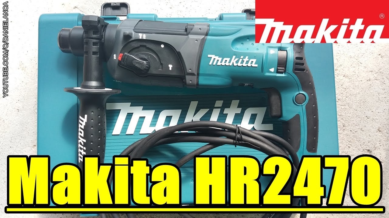 Disparo Estados Unidos cordura Makita HR2470 Rotary Hammer - YouTube