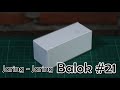 Cara bikin balok dari kertas duplex | Jaring Jaring Balok #21