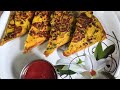 Healthy and tasty besan tawa breakfast bread toast recipe 