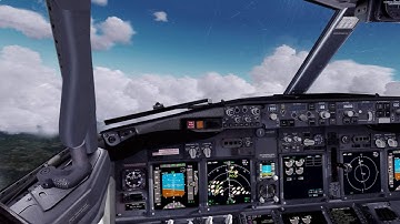 P3D 3.3 NGX AS16 + Cloud Art Departure KMIA in Storms
