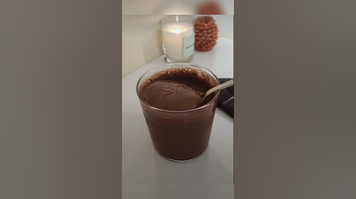 SADECE 2 MALZEME İLE ÇİKOLATALI PUDİNG YAPIMI | ÇİKOLATALI PUDİNG