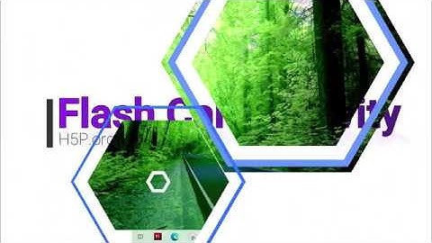 How to create flash cards activity in a LMS using H5P plugin