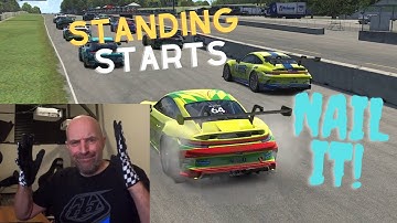 Standing Start in Iracing, how to nail it!