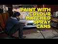 How To Paint Your Car with Colour Matched Spray Cans