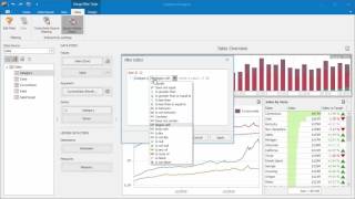 Dashboards - Range Filters