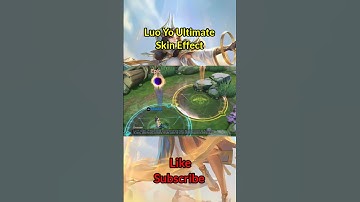 Luo Yi Ultimate Skin Effect #viralvideo #mobilelegends #shorts