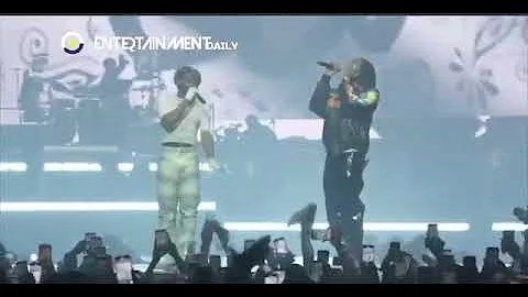 Fire boy & asake thrilled fans with their hit song ( BANDANA )at the 02 Arena