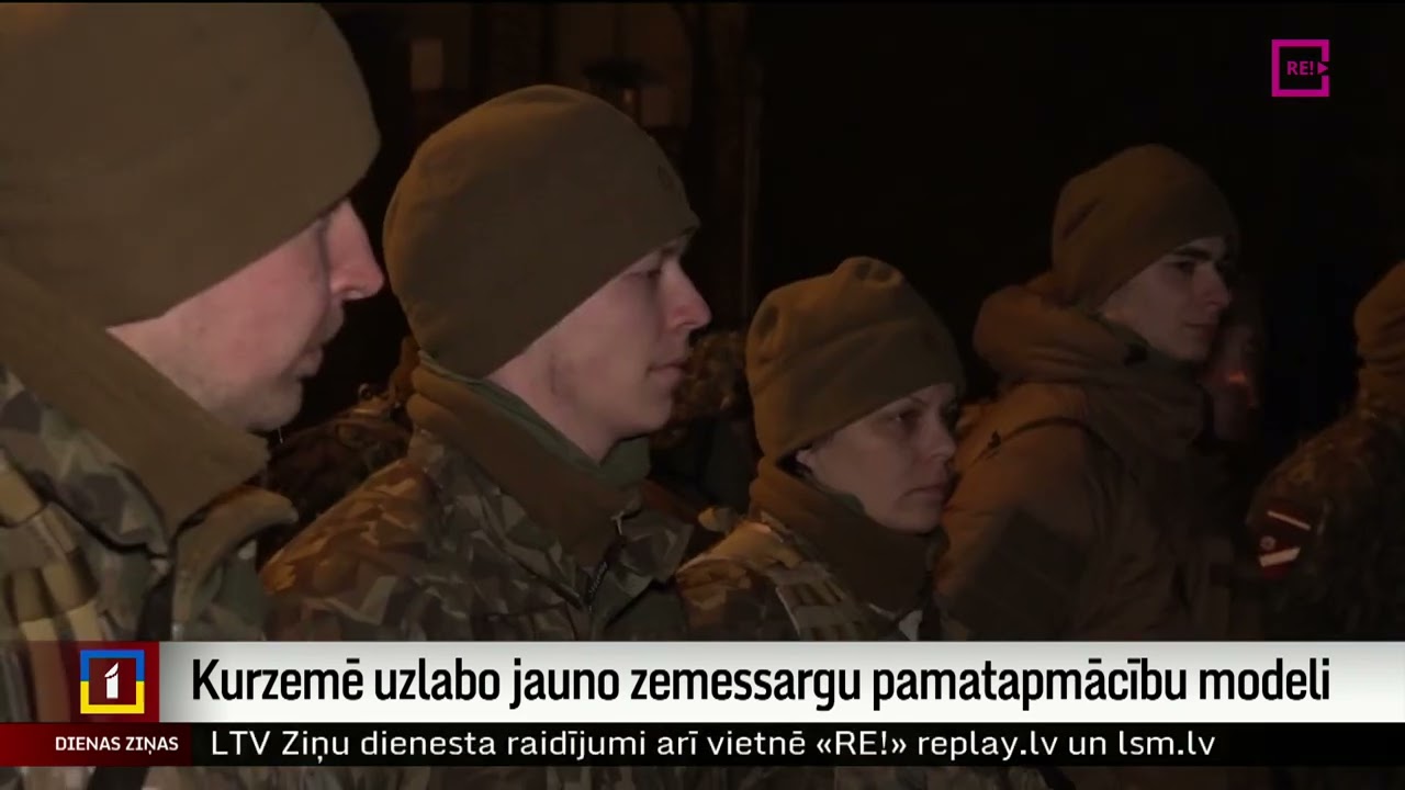 Kurzemē uzlabo jauno zemessargu pamatapmācību modeli