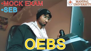 OEBS | SEB Browser | Mock Test - Manipal University Jaipur screenshot 2