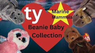 ty Beanie Baby Marine Mammal Collection