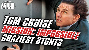 10 CRAZIEST TOM CRUISE STUNTS BEFORE MISSION: IMPOSSIBLE 6