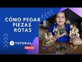 ¿Cómo pegar las piezas rotas del nacimiento? Tipo de pegamento ideal para repararlas. liclonny