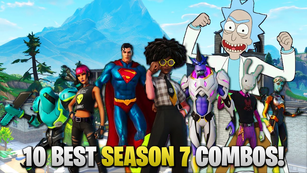 10 BEST CHAPTER 2 SEASON 7 BATTLE PASS COMBOS (Fortnite Battle Royale)