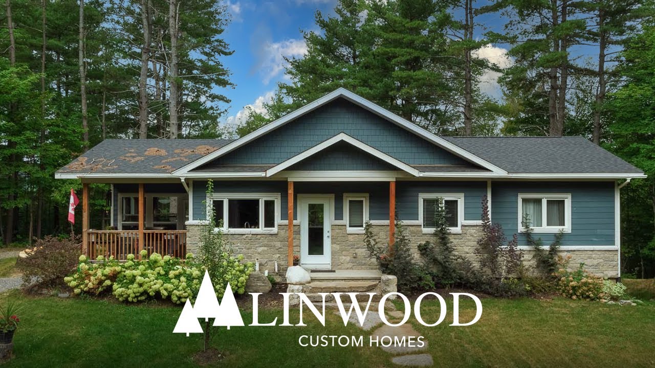 Elegant, Rustic Cottage + Client Testimonial in Ontario Linwood Homes