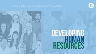 Developing Human Resources