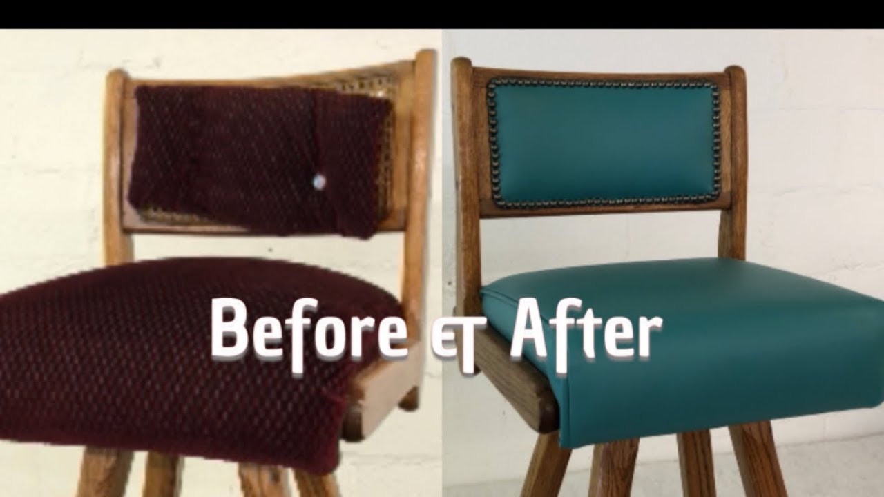 DIYHOW TO UPHOLSTER A BARSTOOL YouTube