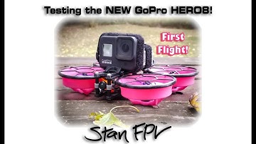 GoPro HERO8 - First FPV Drone Flight - TEST FOOTAGE