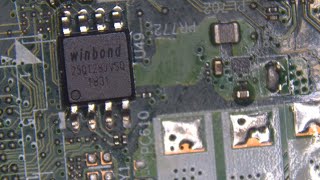 Winbond 25Q128JVSQ BIOS IC Chipset #video #chipset #laptop #soldering #desoldering #programming