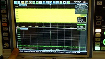 R&S RTO Oscilloscope Spectrum Sensitivty and FFT Capability