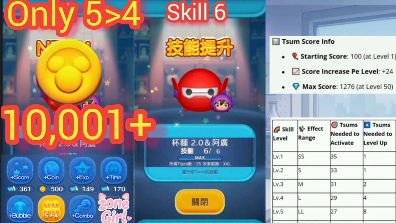 Tsum Tsum】Baymax2.0 & Hiro 杯麵2.0&阿廣 ベイマックス2.0＆ヒロ