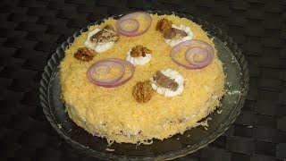 Мясной салат. Мужской Каприз.Meat salad. Male Caprice. Мясной салат. Мужской Каприз.Meat salad. Male Caprice.