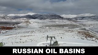 Russian Oil Production Basins