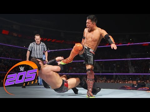 Rich Swann &amp; Akira Tozawa vs. Noam Dar &amp; The Brian Kendrick: WWE 205 Live, April 25, 2017