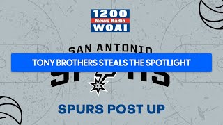 Tony Brothers Made Himself the Story — And the Spurs Are Paying for It