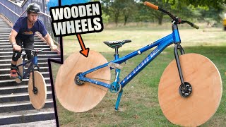 I MADE WOODEN WHEELS FOR MY MOUNTAIN BIKE  WILL THEY LAST?