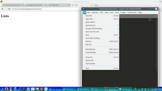 HTML Lesson 9 (Listing) Burmese