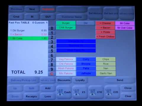 Maitre'D POS Quick Service POS Demo