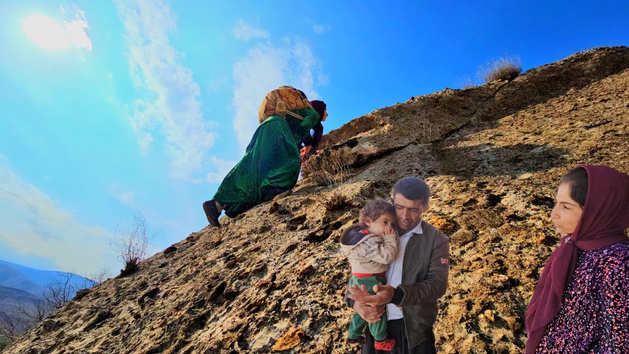 Shaukat Wandering Among the Snow and Rocks ❄️🪨: Shaukat Searching for a Bite of Food 🍄