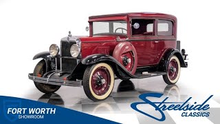 1929 Chevrolet International Model Ac 2 Door Coach 6854 Dfw For Sale | Charlotte, Atlanta, Dall...