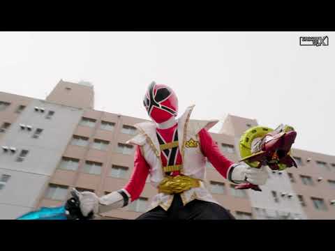 Orca Booster 50 and Super Shinken Red Debut - Gozyuger Eps 22