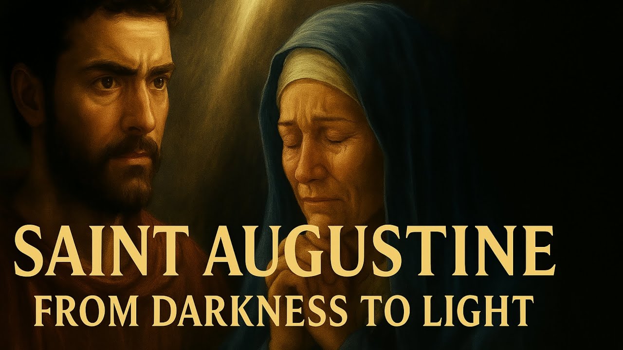 Saint Augustine: From Darkness to Light – A Story of Conversion and Grace | Pls.  SUBSCRIBE 😊