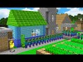 ZOMBİLER KÖYE TAŞINDI 🧟🏠 - Minecraft