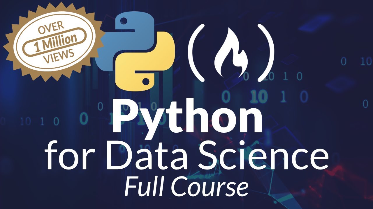 Python for Data Science - Course for Beginners (Learn Python, Pandas)