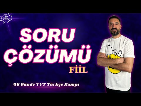 FİİL Soru Çözümü 📌46 Günde TYT TÜRKÇE Kampı 2024 +PDF📕(20.Gün) Deniz Hoca