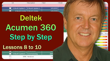 ❇️ Deltek Acumen 360 – Step by Step ❇️ 8 to 10 ❇️ Acceleration & Schedule Optimisation Made Easy